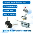 thumbnail image 1 of Engine Start Lock Cylinder with 2 Keys Fit for Toyota Corolla 69057-12090, 1 of 6