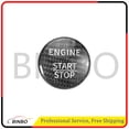 thumbnail image 1 of Engine Start Stop Push Button Cover Trim Carbon,Black, 1 of 5