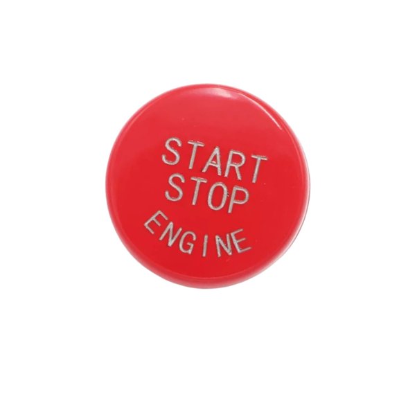 Engine Start Stop Push Button Switch Cover Trim Red for BMW F02 F10 F25 F30