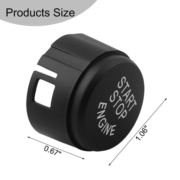 Engine Start Stop Push Button Switch Cover Trim for Bmw F20 F30 F10 F01 F48 F16