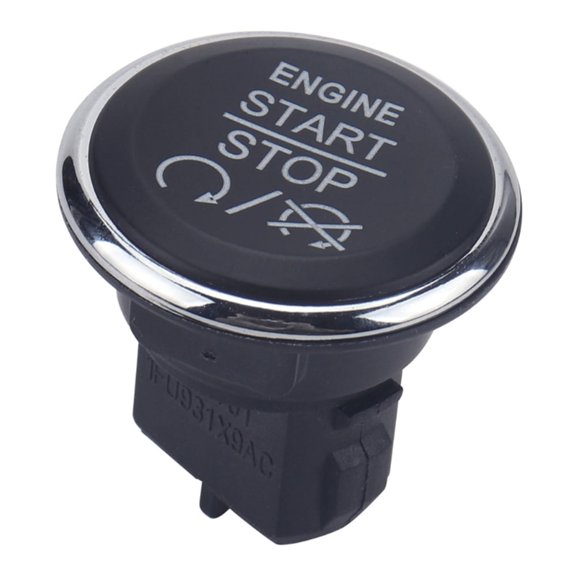 Fauful Engine Start Stop Switch Push Button, Plastic