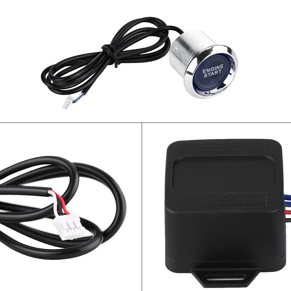 Engine Start Switch Ignition Switch Car Engine Button Universal 12V Car