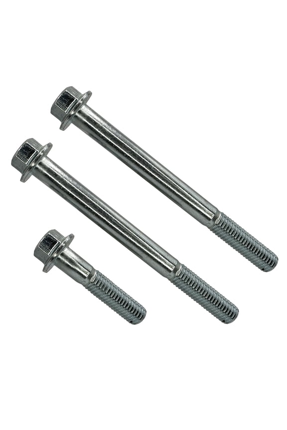 Engine Starter Bolt Kit Long Replacement for GM Chevrolet Camaro Corvette Silverado Engines LS, LSX, LS1-4.8L 5.3L 6.0L 6.2L