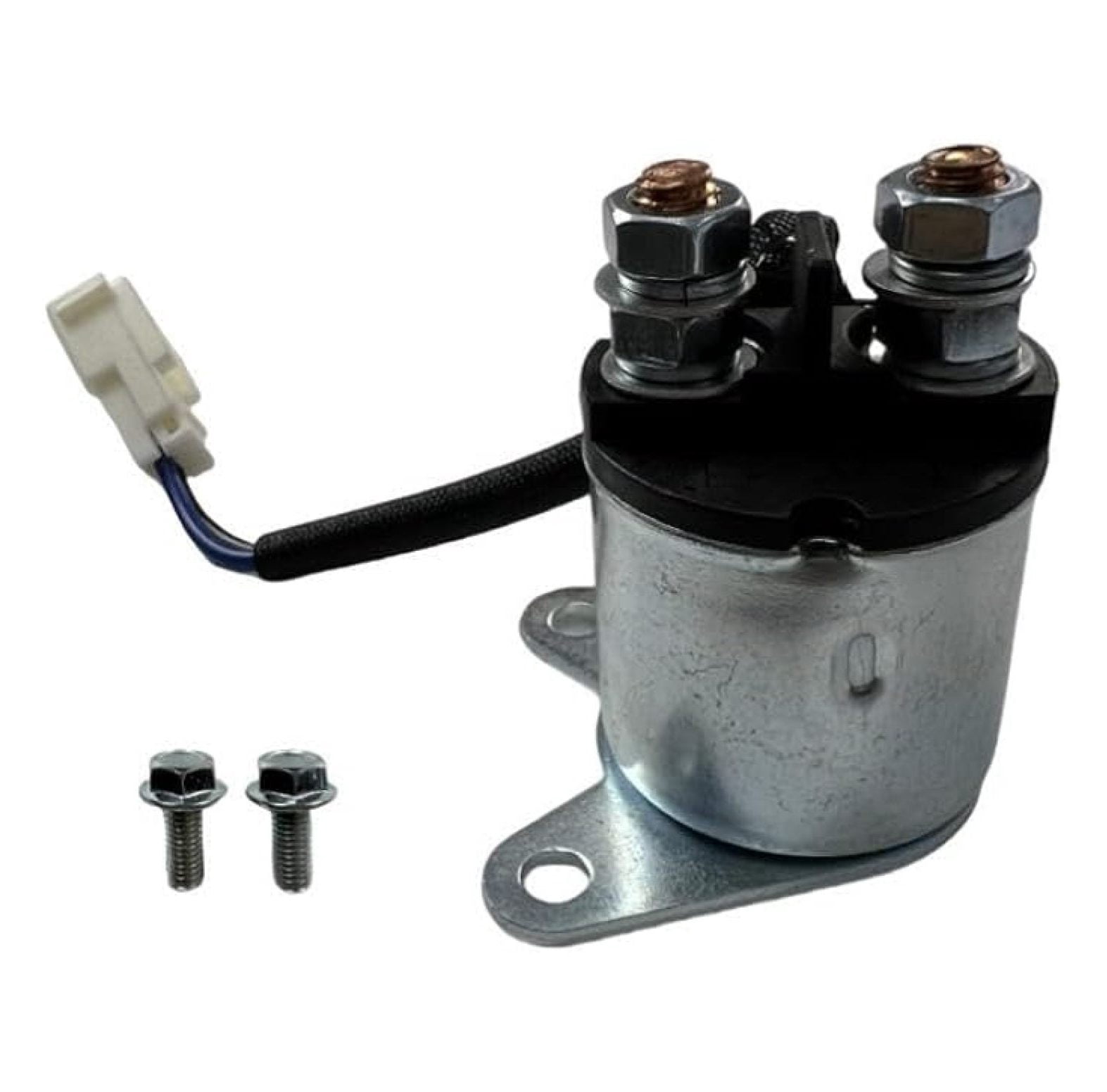 Engine Starter Solenoid & Bolts for Predator 5000-Watt Dual-Fuel Inverter Generator (Compatible with SKU 71367, 70143)