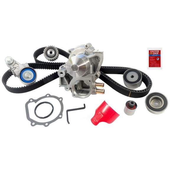 Engine Timing Belt Kit with Water Pump Fits select: 2015-2021 SUBARU WRX, 2013-2014 SUBARU IMPREZA WRX STI