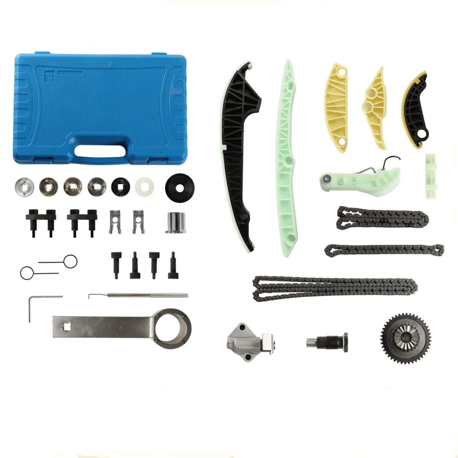 Engine Timing Chain & Tool Kit For VW Passat Jetta EOS Audi Q3 A3 A4 A5 ...