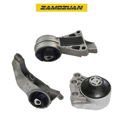 Engine & Trans Mount Set 3PCS. 00-04 for Saturn L200, LW200, L100, LW1 for Auto.