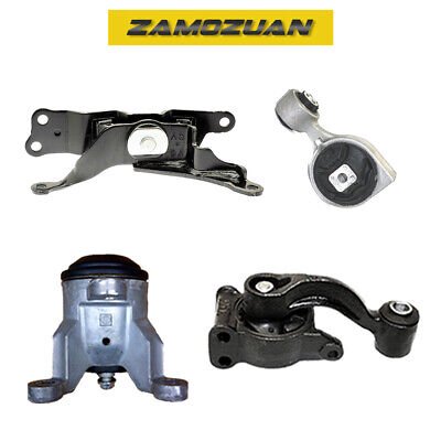 Engine & Trans Mount Set 4PCS 07-14 for Nissan Altima Maxima 3.5L for Auto CVT.