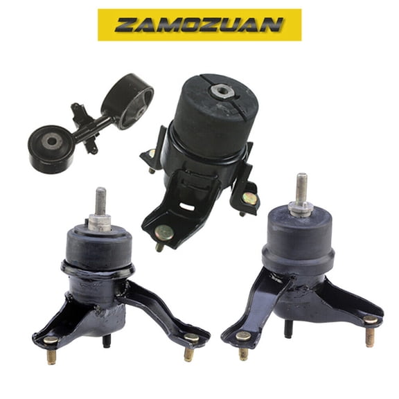 Engine & Trans Mount Set 4PCS. 2002-2008 for Toyota Camry Solara 2.4L for Auto.
