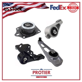 Engine & Trans Mount Set 4PCS for Chrysler Dodge Plymouth Passenger Car Neon L4 2.0l 1996cc