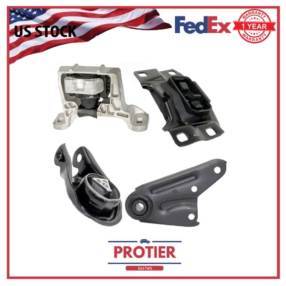 Engine & Trans Mount Set 4PCS for Mazda Passenger Car 3 L4 2.3l 2260cc 2006-2009