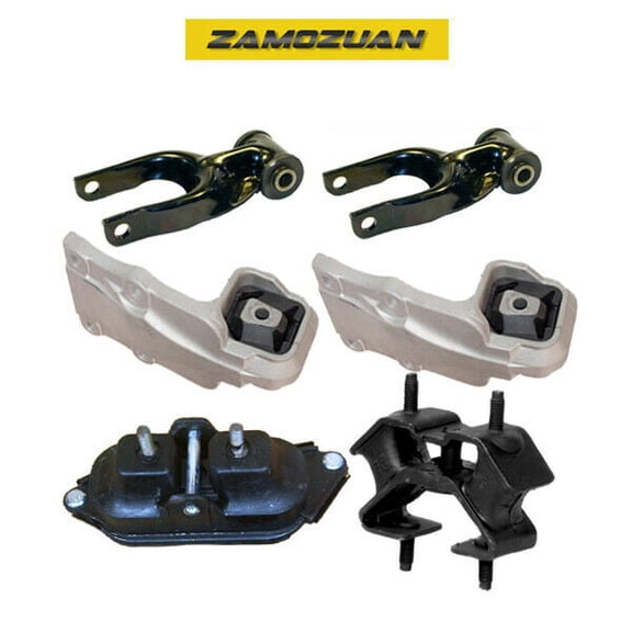 Engine & Trans Mount Set 6PCS.for Uplander Rendezvous Terraza Venture Silhouette