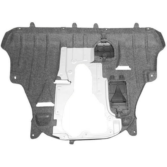 Engine Undercar Splash Shield - Compatible with 2015 - 2018 Jeep Cherokee 4WD 2016 2017