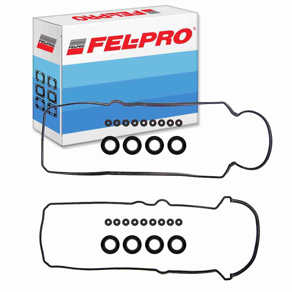 Fel-Pro Valve Cover Gasket Set compatible with Toyota Tundra 4.7L V8 2000-2009