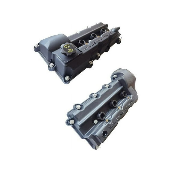 Engine Valve Cover Set - Compatible with 2007 - 2010 Chrysler 300 2.7L V6 2008 2009