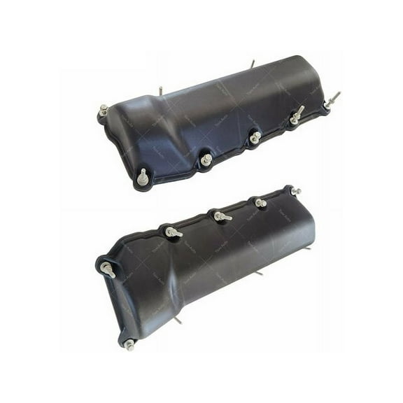 Engine Valve Cover Set - Compatible with 2011 - 2012 Ram 1500 3.7L V6 - Replacement