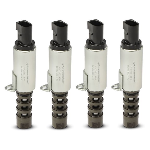 Engine Variable Valve Timing Solenoid Kit 4 - Compatible with 2007 - 2012 Audi A8 Quattro 4.2L V8 - Autopart Premium