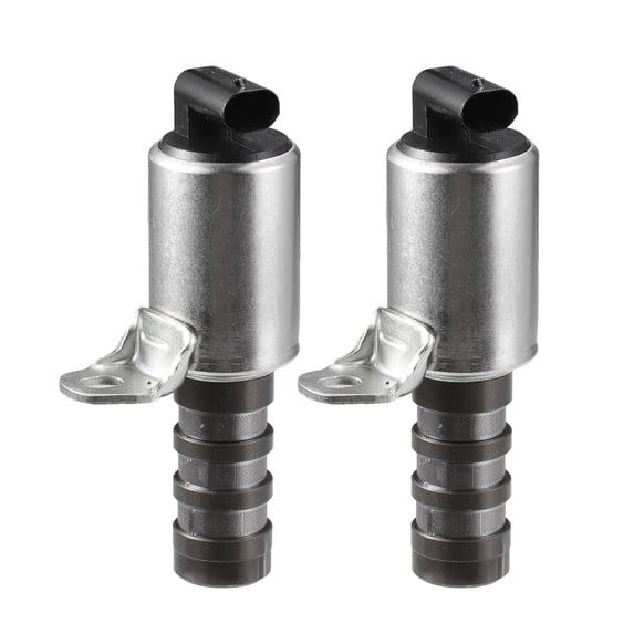 Engine Variable Valve Timing VVT Solenoid - for Ford C-Max 2013-2018 Metal Silver Tone - 2 Pcs