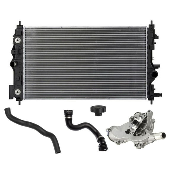 Engine Water Pump Radiator Hoses & Cap Fits 2011-2015 Chevrolet Cruze 1.4L
