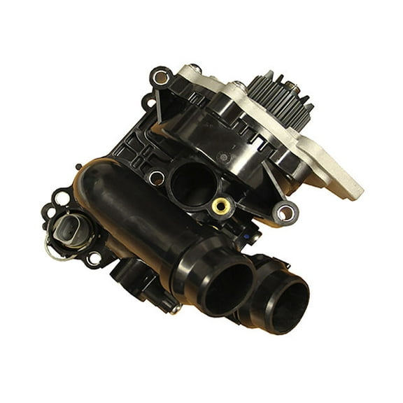 Engine Water Pump and Thermostat Assembly - Compatible with 2009 - 2017 Volkswagen Tiguan 2010 2011 2012 2013 2014 2015 2016