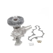 Engine Water Pump with Fan Clutch - Compatible with 1990 - 1994, 1997 - 2000 Ford Ranger 1991 1992 1993 1998 1999