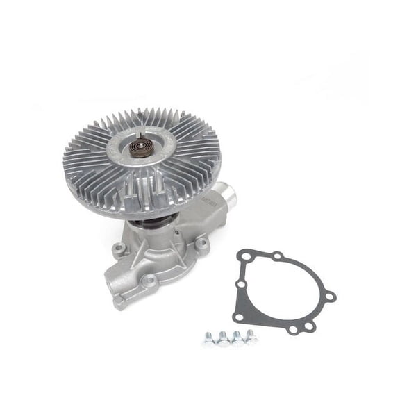 Engine Water Pump with Fan Clutch - Compatible with 1993 - 1998 Jeep Grand Cherokee 1994 1995 1996 1997