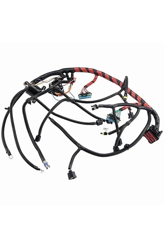 Engine Wiring Harness F81Z12B637FA Automatic Transmission Engine Wiring Harness SWF-12B637 for 2002 2003 Ford F250 F350 F450 F550 Super Duty Duty Excursion V8 7.3L Diesel Engine Replace 12B637