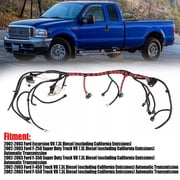 F81Z-12B637-FA Engine Wiring Harness Compatible with Ford F250/F350/F450/F550 2002-2003 Super Duty & Excursion V8 7.3L Diesel | OEM Quality Replacement