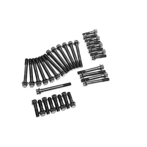 Engine Works 17200PRO Pro Series Head Bolt Kit, Fits Chevy SB, 12-Point Head