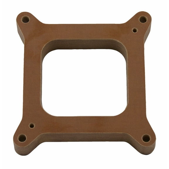 Engine Works 41601 Phenolic Carburetor Spacer, Open Plenum 1" Thick, Holley 4150