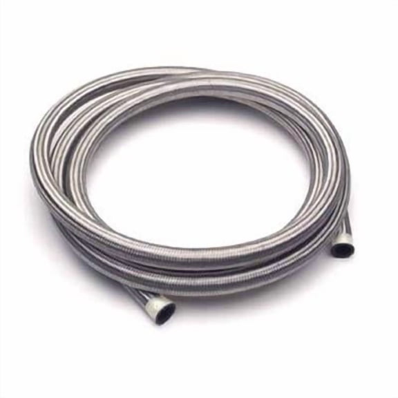 Engine Works 428000 Hose 41 Series Double Braided Stainless Steel -8 AN 100 ft.