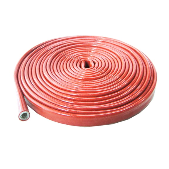 Engine Works 436000 Fire Sleeve Bulk Roll, 06AN x 50ft Length - Red