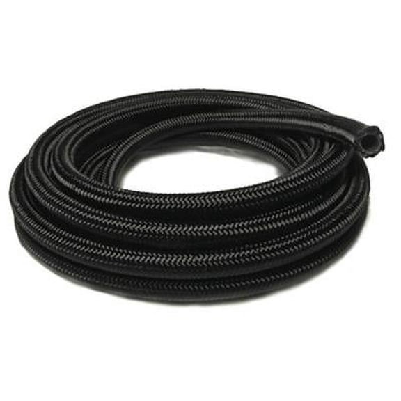 Engine Works 520010 Hose 51 Series Braided Nylon Black -10 AN 100 ft. Length
