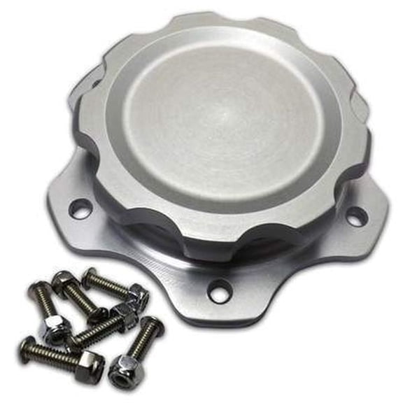 Engine Works 550500 Billet Fuel Cell Cap Assembly, w/ 6-Bolt Bung