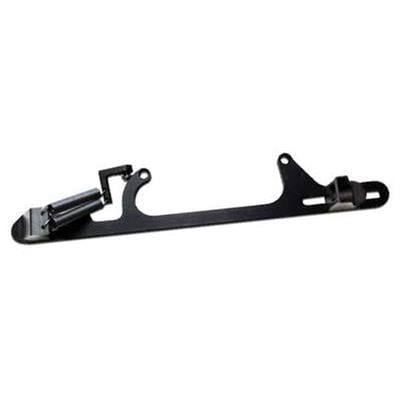 Engine Works 560001 Throttle Cable Bracket Billet Aluminum Black Anodized Holley