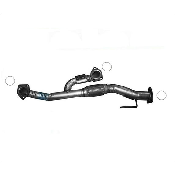 Engine Y Flex Pipe For Honda Accord 08-12 3.5L W Automatic Trans 18210-TA6-A01