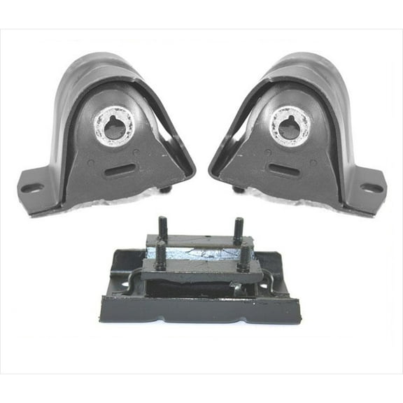 Engine and Transmission Mounts for Jeep Wrangler & TJ 3Pc 97-06