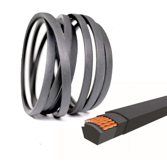Engine to Deck Belt 1/2" x 65.375" for Lawn Mower John Dere Scotts GY20572 M110312