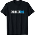 thumbnail image 1 of Engineer Dad Shirt, Funny Cute Father's Day Gift T-ShirtMen's and women's pure cotton short-sleeved shirts, 1 of 6