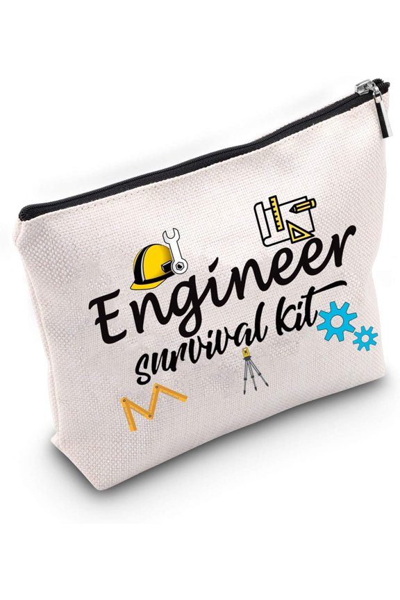 Engineer Engineering Gift Engineering Student Gift Graduation Gift Future Engineer Makeup Bag Retired Retirement Gift Engineer survival kit Cosmetic