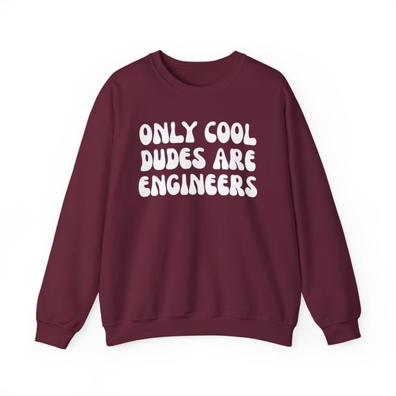 Engineer Engineering Graduation Sweatshirt Gift Crew Neck Shirt Long Sleeve