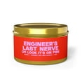thumbnail image 1 of Engineer Engineering Student Grad Graduation Tin Candle Gifts Funny Decor, 1 of 6