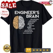 Engineer - Engineers Brain - Funny Engineering Gift T-Shirt