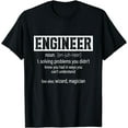 thumbnail image 1 of Engineer Funny Dictionary Definition Engineering Students T-Shirt, 1 of 4