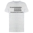 thumbnail image 1 of Engineer Funny Good At Math Tee Men's -Image by Shutterstock, 1 of 2