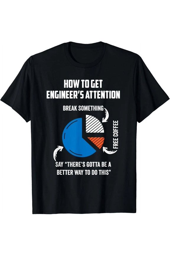 Engineer Funny Tee For Electrical Mechanical Civil Computer Gifts