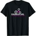 thumbnail image 1 of Engineer Girl Funny Cute Engineering STEM Gift For Girls Funny Creative Graphic T-Shirt, 1 of 3