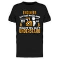 thumbnail image 1 of Engineer Graphic Design   T-Shirt Men -Image by Shutterstock, Male 3X-Large, 1 of 2