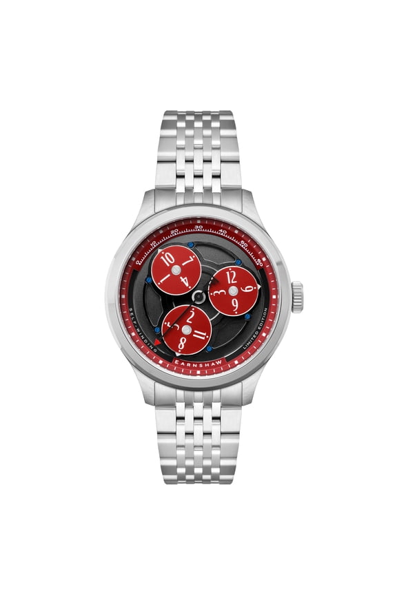 Engineer Hexham Trisect Automatic Limited Edition Charcoal Red