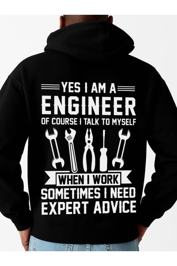 Engineer Humor hoodies & sweatshirt funny humor men's polyester black Stylish Autumn/Winter Outerwear, Sweatshirts , Plus Size Hoodies , Cool Hoodies , Funny Hoodies , Sweatshirt elegant wife husband